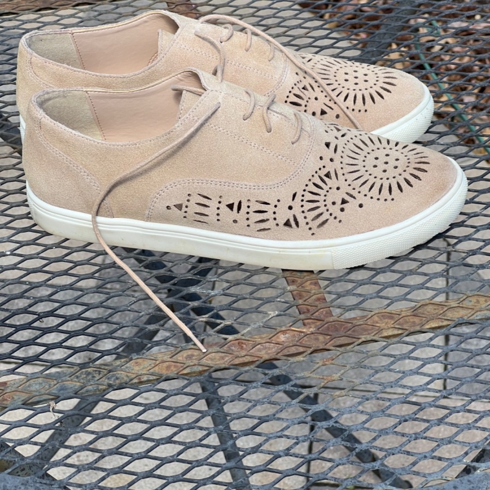 Naughty Monkey Kaleidoscope Suede Sneakers size 10 - Picture 9 of 10
